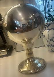 Antique Mercury Glass Gazing Ball - Rare and Unique Piece 10 ...
