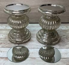 Mercury Glass Modern Candle Holders & Accessories | eBay