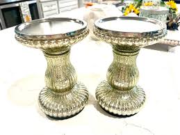 Valerie Parr Hill Gold Candle Holders | Mercari