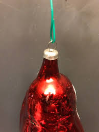 Vtg Set #4 Christmas By Krebs Deep Merlot Brocade Glass 3” Ball Tree Ornaments | eBay