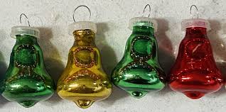 Handcrafted Blown Glass Orb Christmas Ornament Embellished Gold Maroon Jeweled | eBay