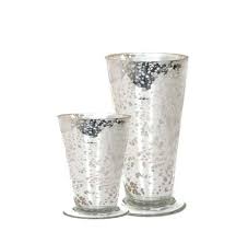 Silver Mercury Julep Vase | AE Linen Rental