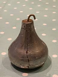 Decorative Silver Pear Fruit Bowl Ornament - Etsy