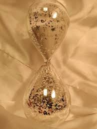 hour glass white sand timer 30 minutes excellent condition ...