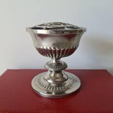 Silver Potpourri Bowl, Vintage Collectable Rose Bowl ...