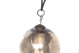 Glass Ball Kugel Christmas Ornament Vintage Rare Silver ...