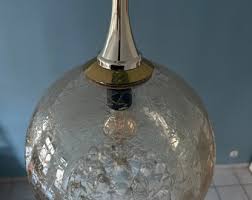 Vintage Pendant Light by Limburg Leuchten, Germany,70s/glass ...