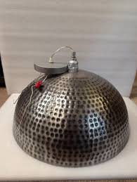 Black, Farmhouse, Oversized Pendant, Brushed Gold ...