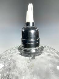 Glass Pendant Light - Clear Texture - John Gibbons - Etsy