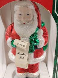 1996 Santa's Best European Style Blown Glass Christmas ...