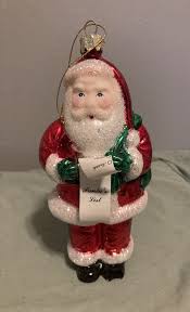 European Style Santa Christmas Ornament - Etsy