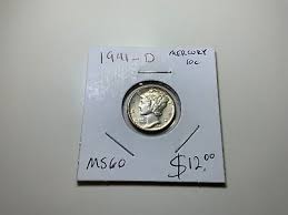 1941-D United States Mercury Dime 10c | eBay