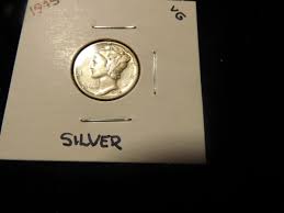 1945 Winged Liberty (Mercury Head) Dime 90% Silver | eBay