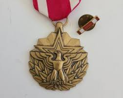 Vintage 1970s US Navy Meritorious Service Medal With Lapel ...