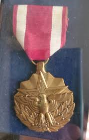 Vintage Beautifully Crafted Display Case w/4 Military Medals ...