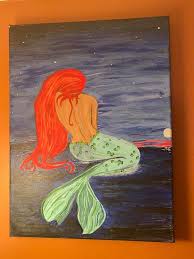 I'm not a trained or experienced artist, I just found painting a year ago to get rid of anxiety, I likely won't sell this piece but I'm curious, what would you sell