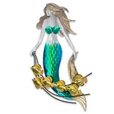 Mermaid with Friends Vertical (stainless steel) CO098