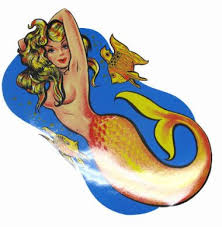 Mermaid Sticker - Northeast Scuba Supply Store