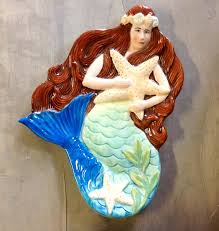 Mermaid Starfish Decorative Plate – Sea Things Ventura
