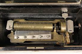 Lot - SWISS MUSIC BOX - Circa 1890 Swiss Tabletop Cylinder ...