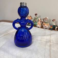Vintage 1950's Beautiful Blue Merry Maid Kitchen Glass ...