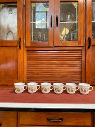 Corning Ware Coffee Cups Indian Summer Set of 6 - Etsy