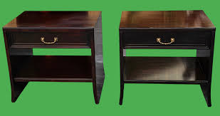 Pair of Baker Furniture Nightstands | Chairish