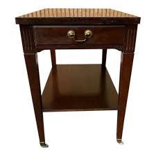 Mersman Furniture Vintage Federal Style Mahogany 2 Tier Side ...