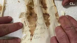 Message in a bottle travels hundreds of miles down the river ...