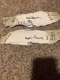 VERY RARE 1/1 Signed Game Worn Super Bowl Tape From Cleats