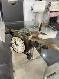 Lindbergh Aviation Clock - Aviation Collectible Tested - Works | eBay