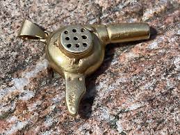 14K Yellow Gold Hair Dryer Charm | eBay