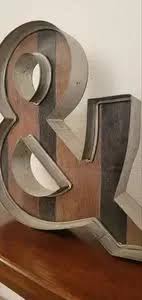 Hobby Lobby | Wall Decor | Rustic Wall Decor Ampersand Sign ...