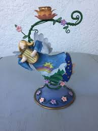 Vintage Whimsical Angel Candle Holder ( bt1 *) | eBay