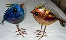 Glass Birds & Birdhouses Outdoor Statues for sale | eBay