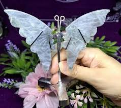 Pretty Labradorite Crystal Butterfly Wings Small Size + ...