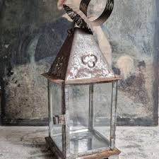Antique Lantern Lamp Shabby Vintage From France 1st World War Rare - Etsy Australia