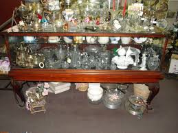 Antique retail Jewelry Showcases Mahogany Glass Single Deck Rear Entry 6' length | eBay