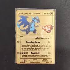 Toys | Metal Pokemon Set Of 8 Charizard Cards | Poshmark