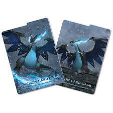 Pokemon Card Game TCG Deck Case Mega Charizard X Old Castle