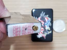 Pure Black Steel Oil Lighter (with American Flag & Eagle) | eBay