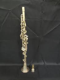 Sold at Auction: Gladiator H.N. White Cleveland Silver Plate Clarinet