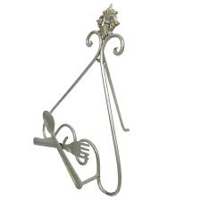 Folding Metal Easel Plate Stand Cookbook Holder Fork Spoon Rack Silver | eBay Australia