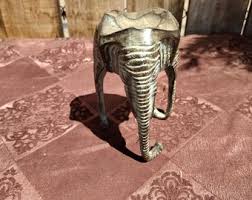 Antique Elephant Candle Holders - Etsy