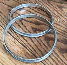 Cork Lined 4” Metal Embroidery Hoop, Spring Tension Ring ...