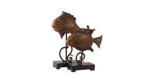 Uttermost 20730 Kilenya Set of 2 Fish Accent Pieces | Build.com