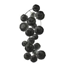 39 in. x 18 in. Metal Contemporary Wall Decor Accent Large Hanging Sculpture for Bedroom Living Room Entryway XZ-W2078130251 - The Home Depot