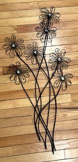 Deco 79 Metal Floral Wire Wall Decor with Crystal Embellishments 40" x 19" x 1" | eBay