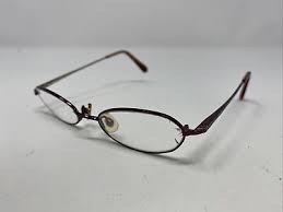 Marchon M709 642 47-17-135 Burgundy Full Rim Metal ...
