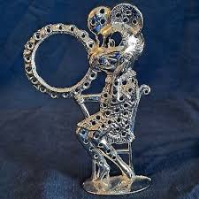 TORINO Metal MOUSE EARRING HOLDER Display Tree Organizer Girl in Mirror Stand | eBay